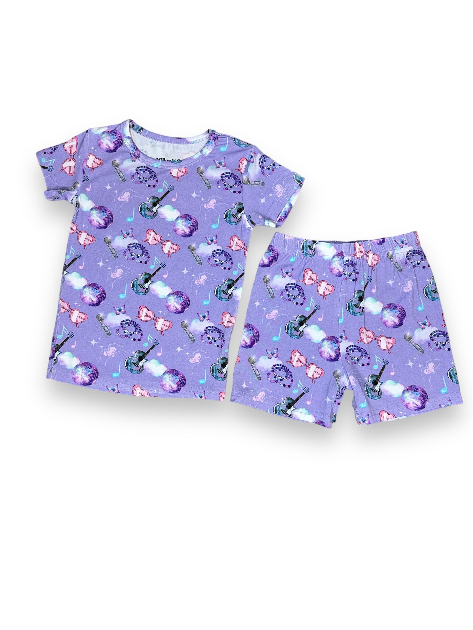 Ollee and Belle Bamboo Skyler 2-Piece PJs deals 4T