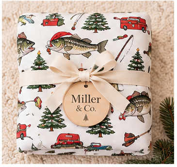 Christmas Fishing Swaddle