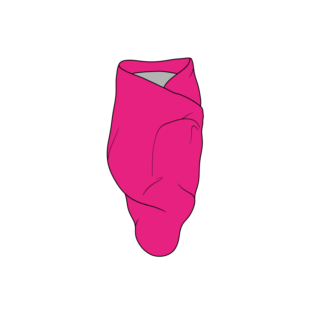 Solid Pink Sheriff, Bamboo Spandex Swaddle