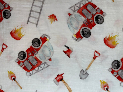 Muslin Swaddle, Firefighter