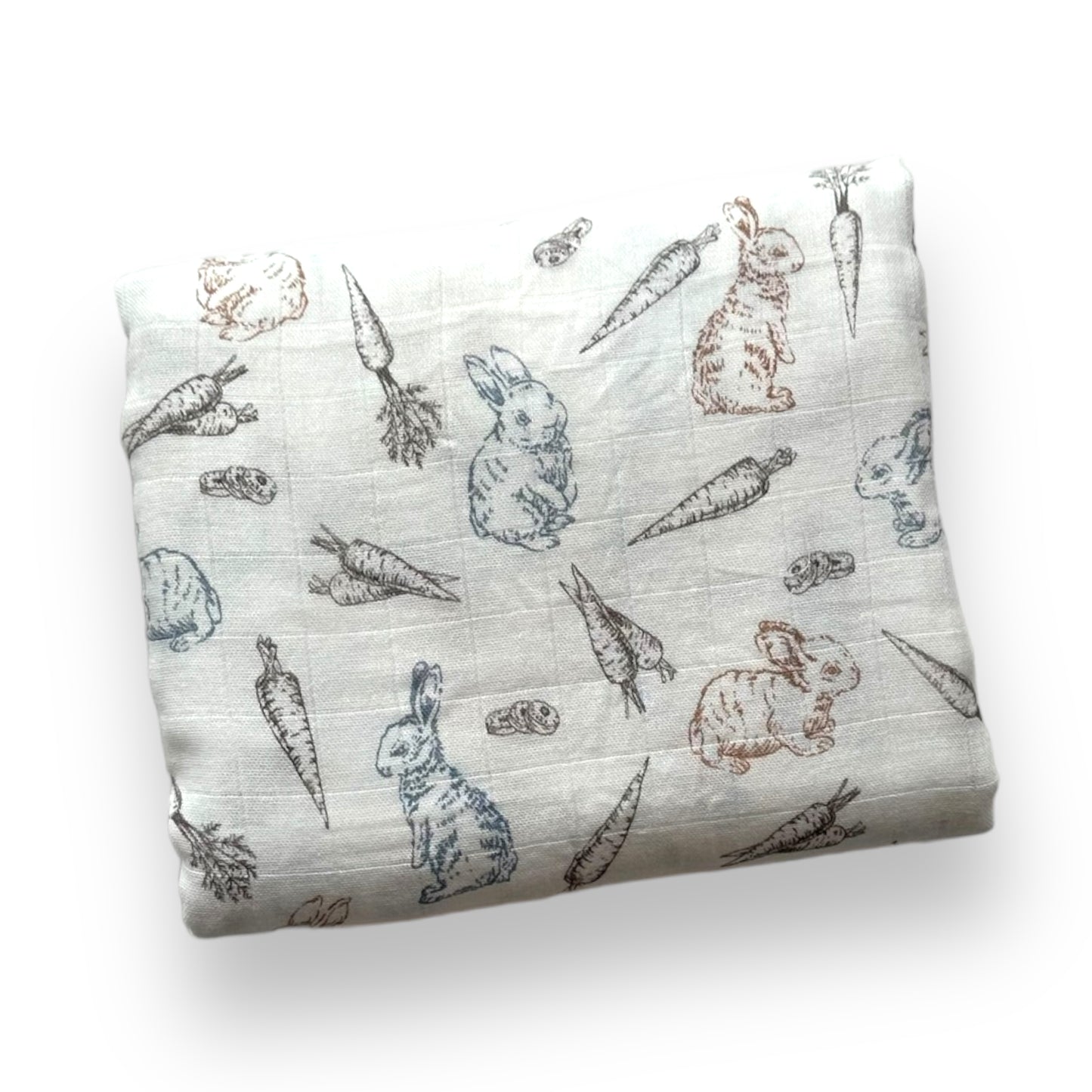 Muslin Swaddle, Bunny Hop