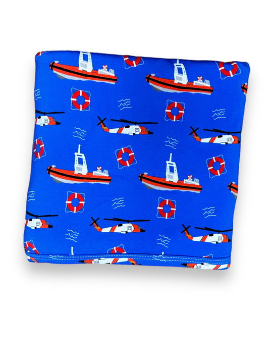 Bamboo Spandex Swaddle, Coast Guard