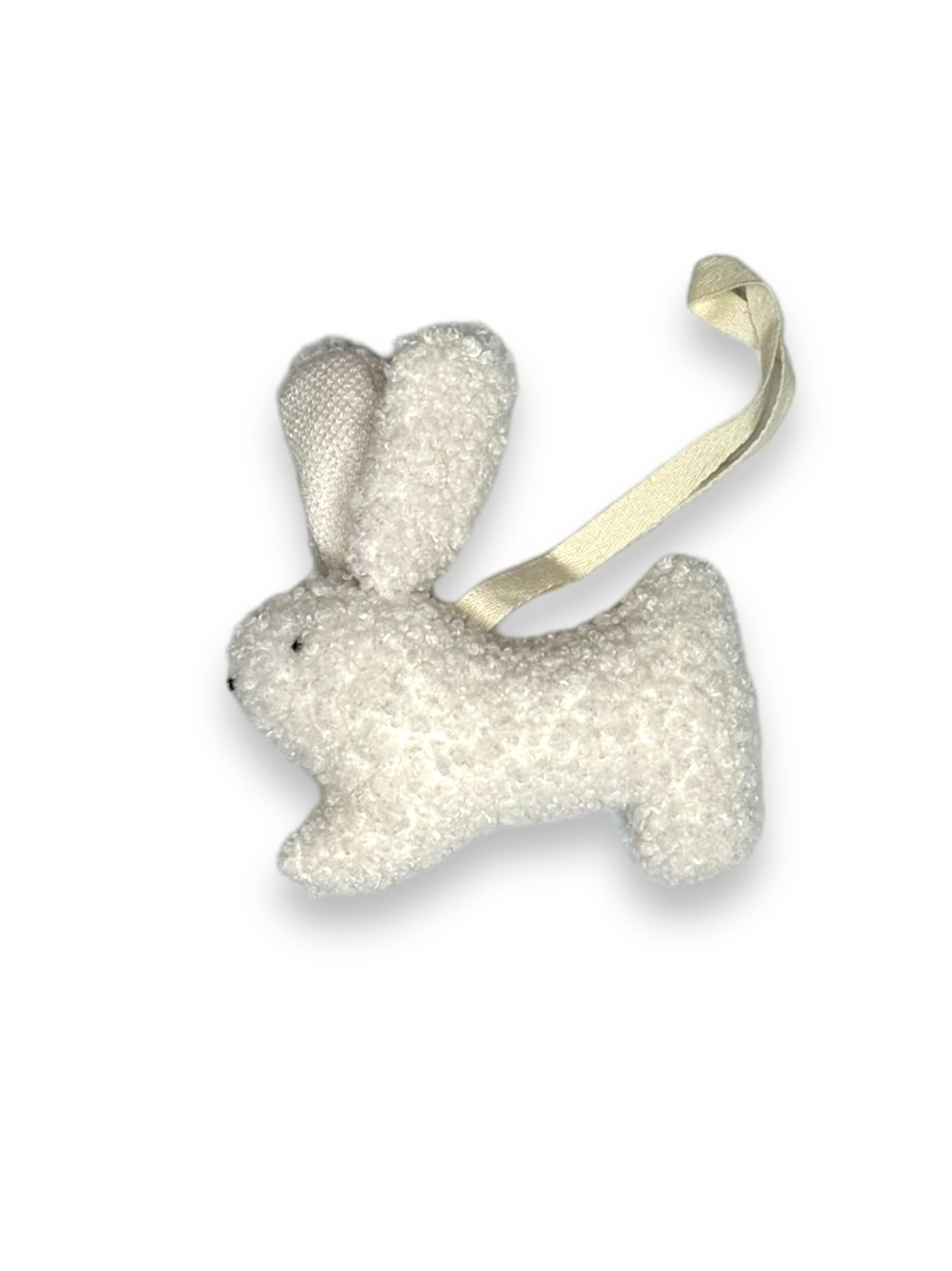 Fleece Pacifier Clip - Bunny