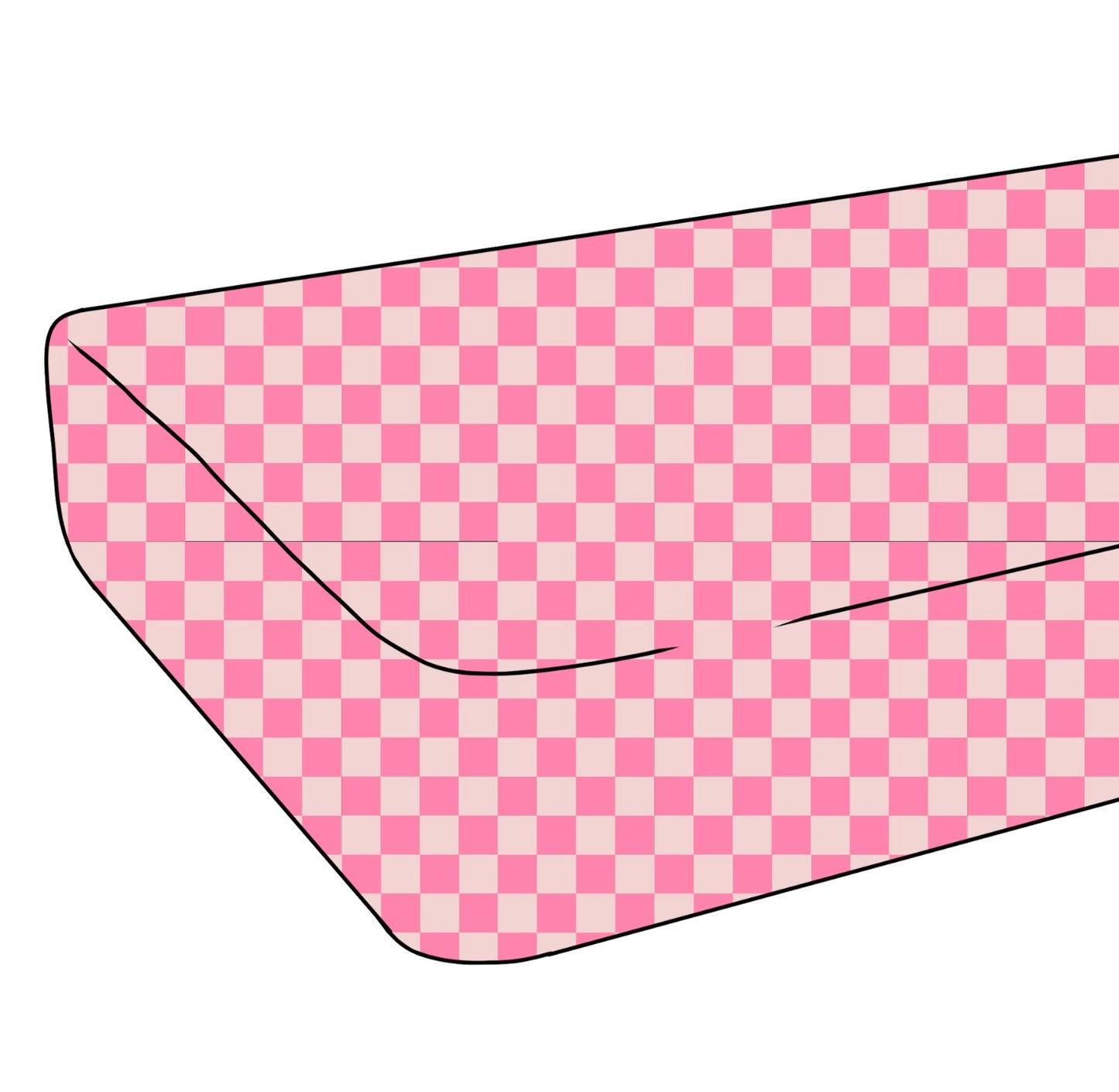 Checkered Pink Firefighter, Crib Sheet