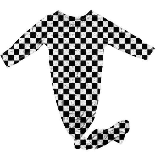 Checkered Racecar, Knotted Gowns